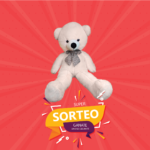 Plantilla sorteo con oso y texto 3-01